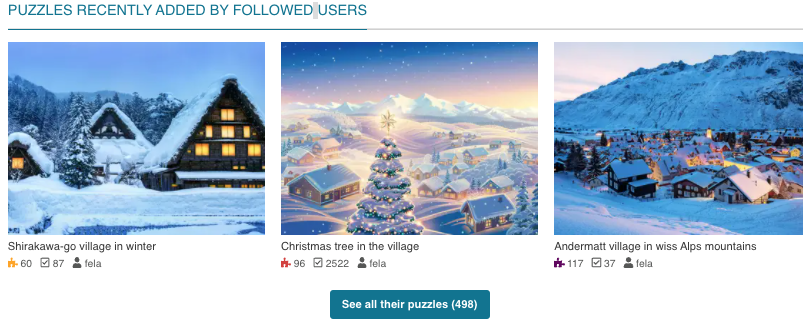 User following