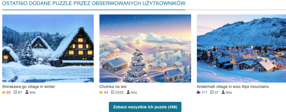 Obserwowanie użytkowników