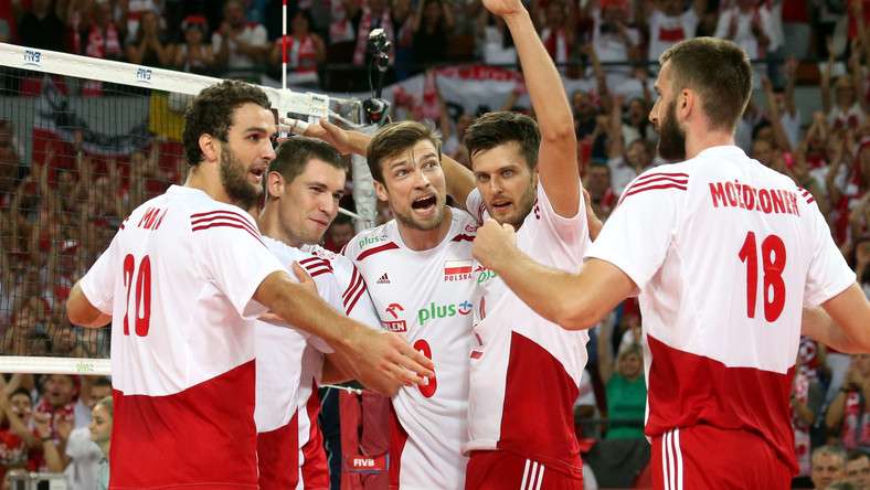 Сборная Польши по волейболу онлайн-пазл