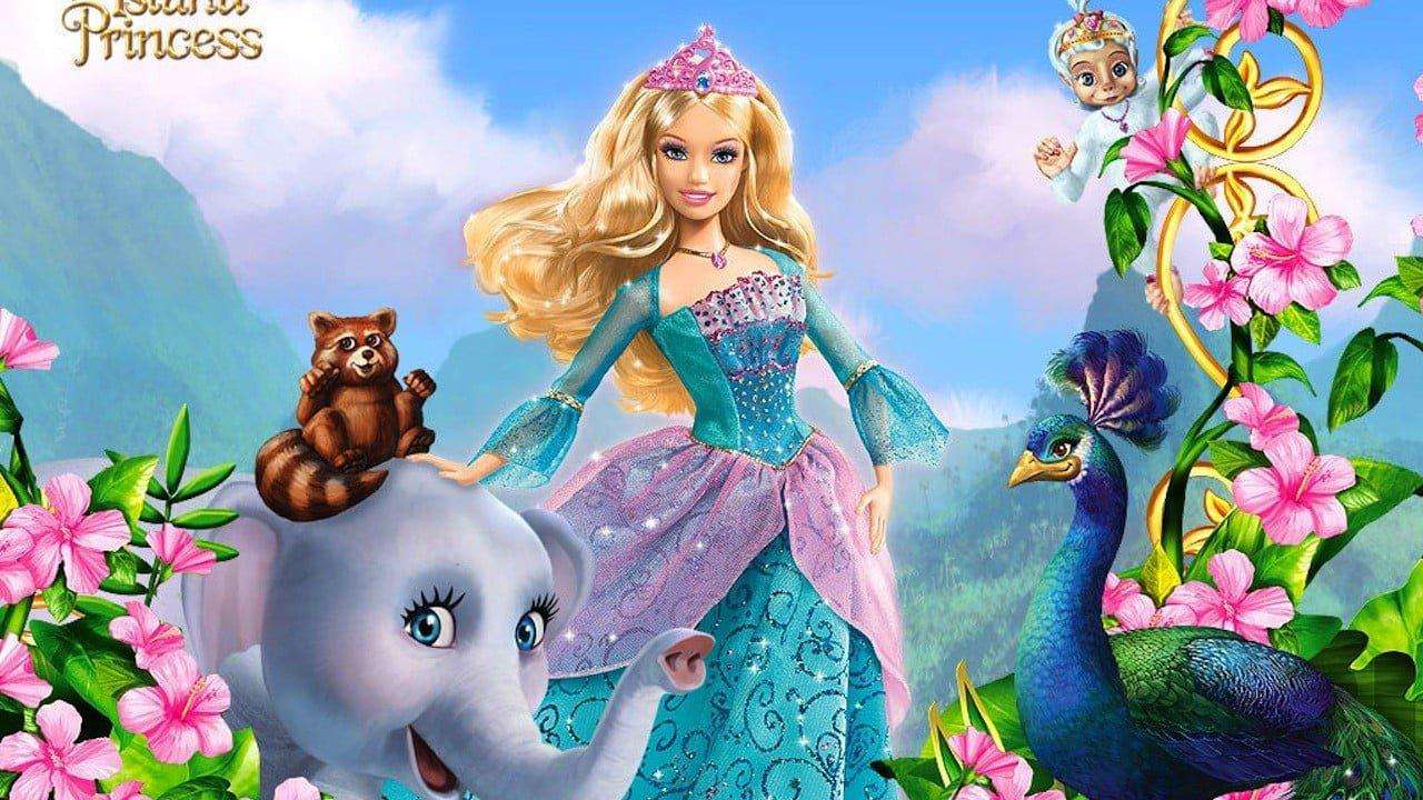 Barbie e a princesa puzzle online