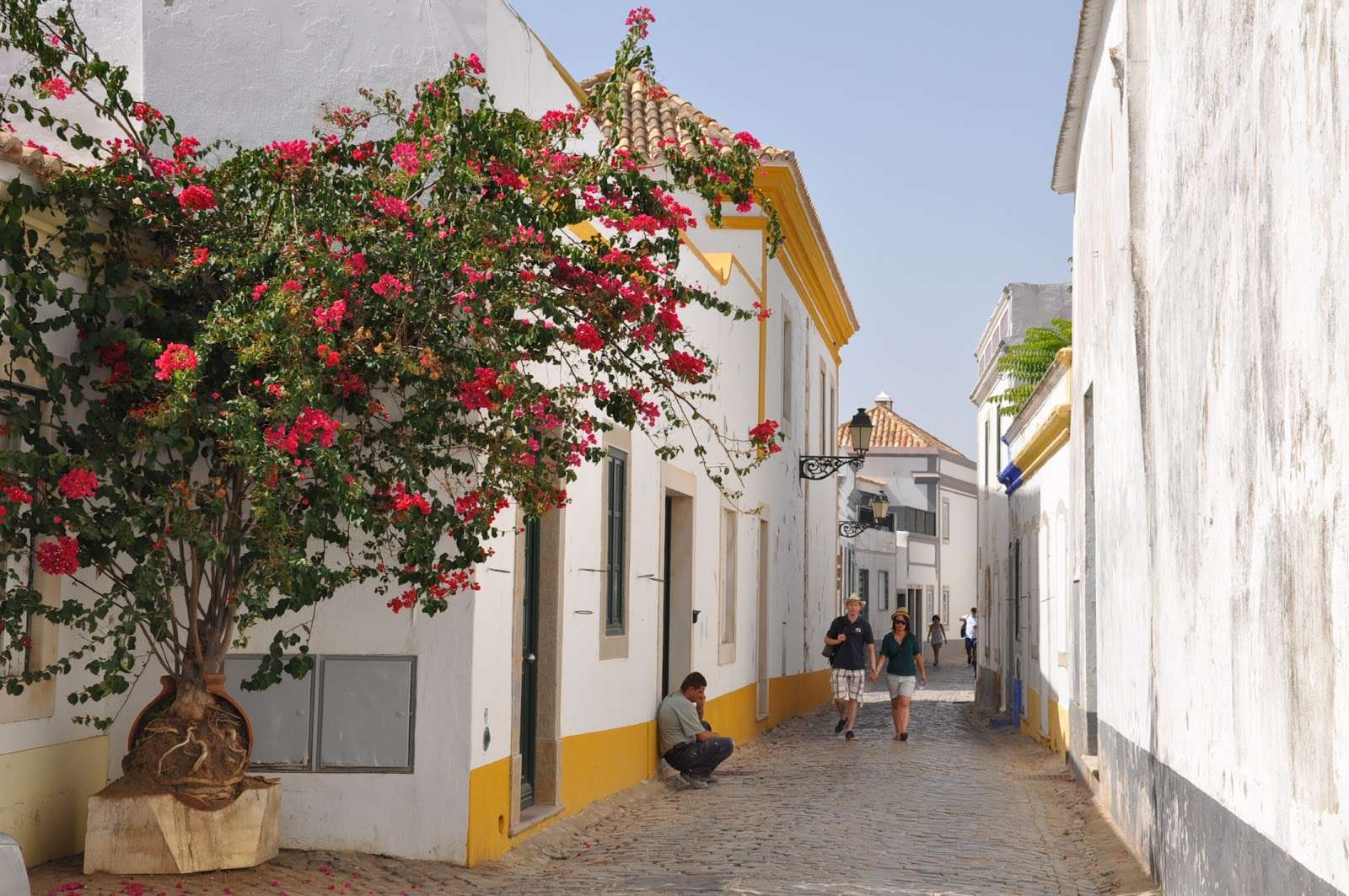 Geplaveide straat in Portugal legpuzzel online