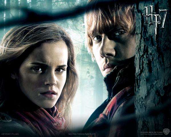 Hermione and Ron jigsaw puzzle online