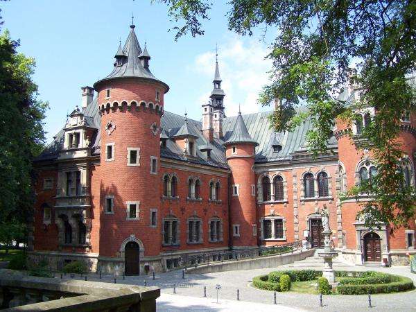 Palace i Pławniowice. Pussel online