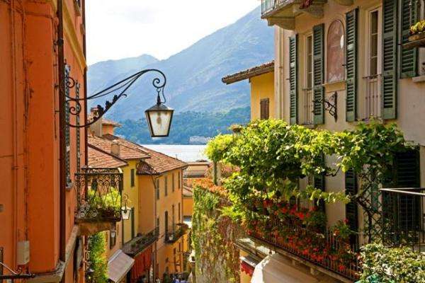 Italien Lombardei See Online-Puzzle