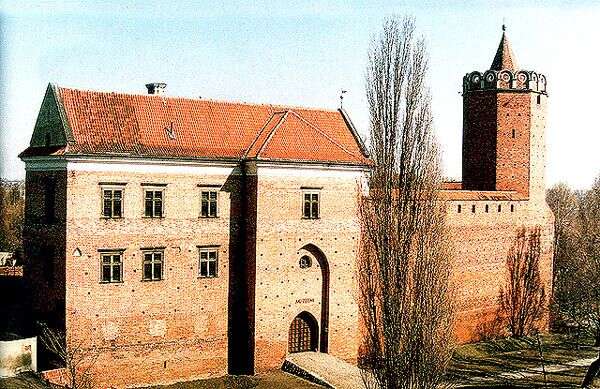 El castillo real en Łęczyca rompecabezas en línea