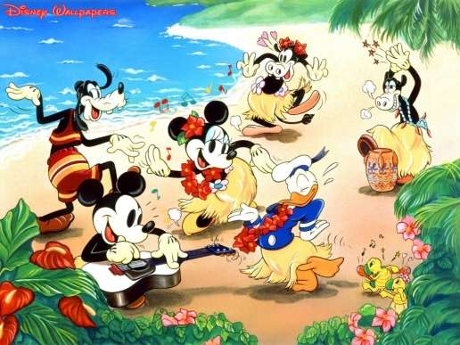 Disney karikatury skládačky online