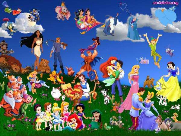 Inclinado Positivo expedición Dibujos animados de Disney - Puzzle Factory