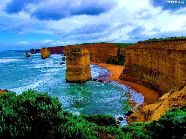 Sea cliff jigsaw puzzle online