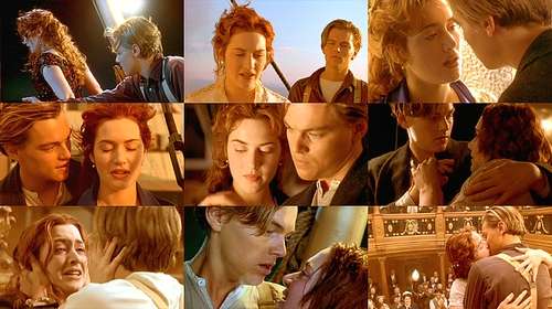 Titanic Rose och Jack pussel på nätet