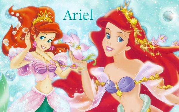 Die kleine Meerjungfrau: Ariel Online-Puzzle