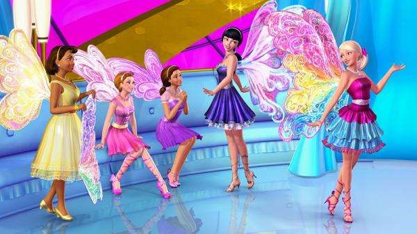 Barbie és a tündérek titka kirakós online