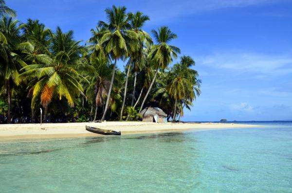 Vackra öar Pussel online