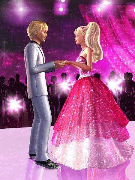 Akademie Barbie princezny skládačky online