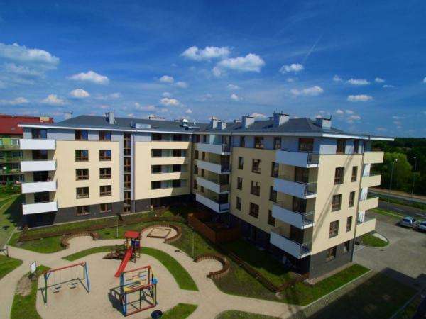 Ett bostadsområde i Szczecin Pussel online