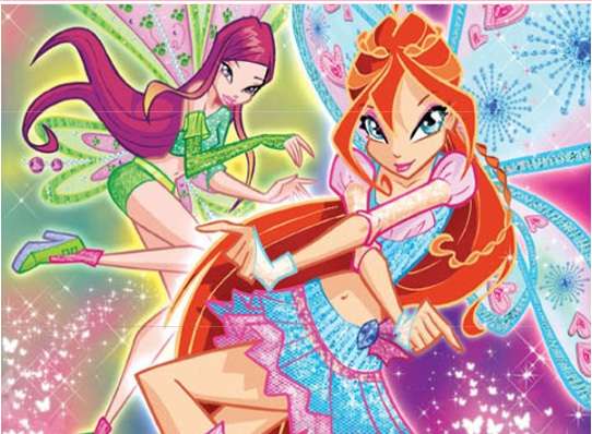 Winx Club Roxy and Bloom jigsaw puzzle online