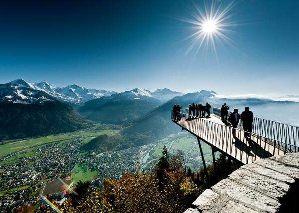 Panorama Elveției puzzle online