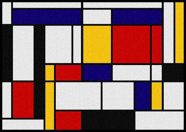 Imagem colorida abstrata puzzle online