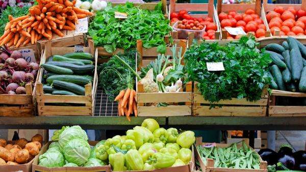 Mercado de verduras rompecabezas en línea