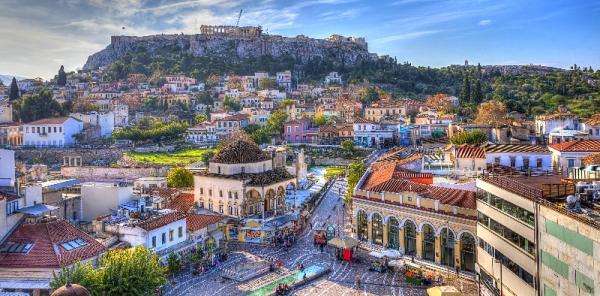 Athen, Griechenland Online-Puzzle