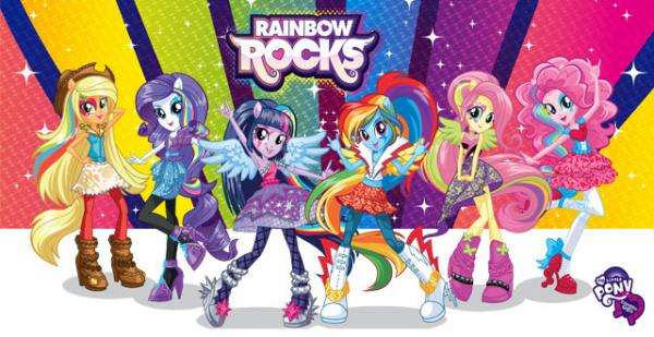 My Little Pony Rainbow Rocks 2 skládačky online
