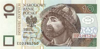 10 Zloty Online-Puzzle