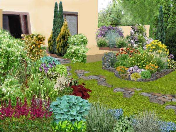 Frühling im Garten Online-Puzzle