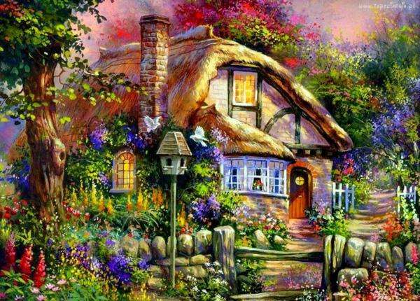A fairy-tale house jigsaw puzzle online