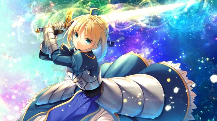 Saber Lily Anime puzzle online