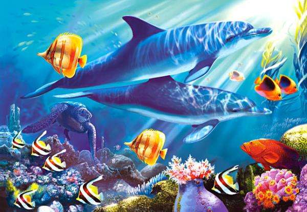 Mundo subaquático quebra-cabeças online