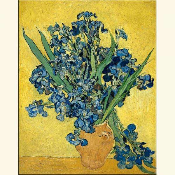 Irissen van Vincent van Gogh legpuzzel online