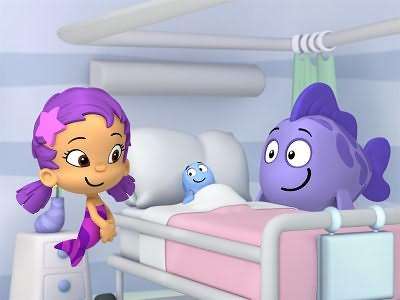Bubble world of Guppies - a puzzle game jigsaw puzzle online