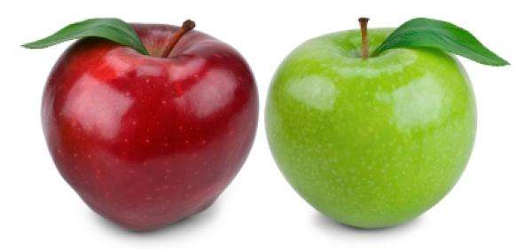 Zwei Äpfel Online-Puzzle