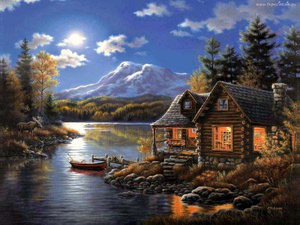painted picture online puzzle