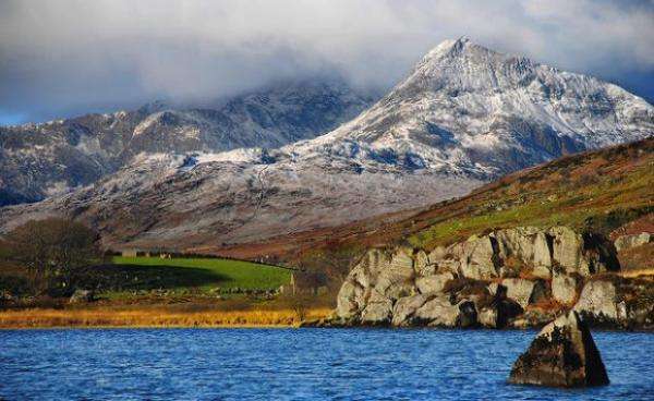 Wales bergs nationalpark pussel på nätet