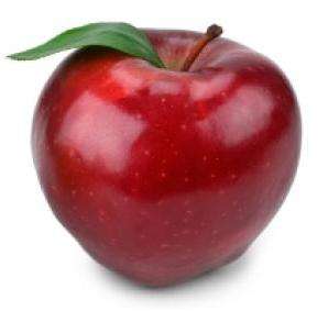 červené jablko skládačky online