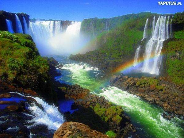 Vodopády Iguazu Brazílie skládačky online