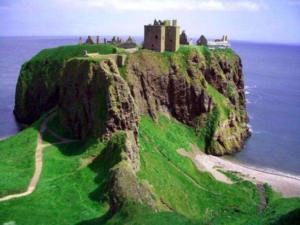 Hrad Dunnottar online puzzle