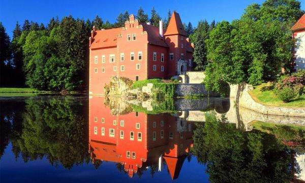 Slott i Böhmen Pussel online