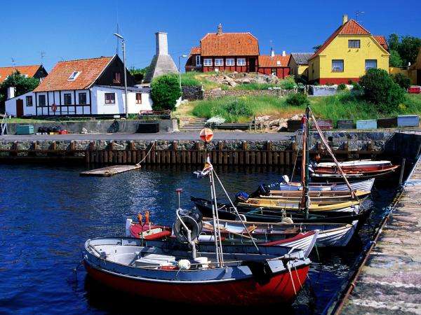 attractions of Bornholm jigsaw puzzle online