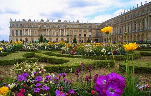 Blick auf Versailles Online-Puzzle