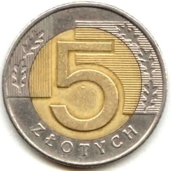 5 zloty mynt Pussel online