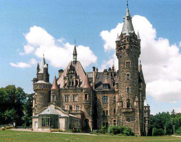 Château de Moszna puzzle en ligne