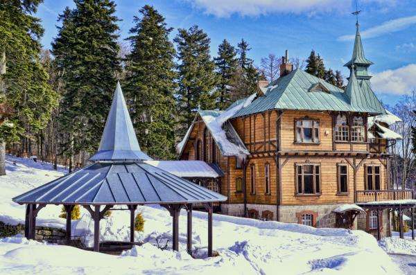 resort de inverno nos Tatras quebra-cabeças online