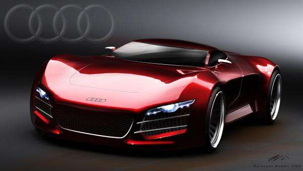 red audi jigsaw puzzle online