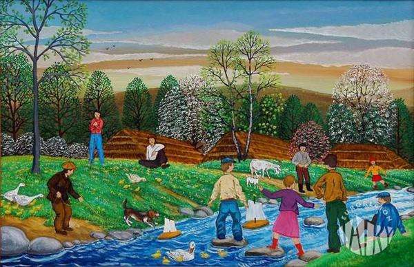 naive painting fun online puzzle