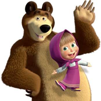 Miszka och björnen Pussel online