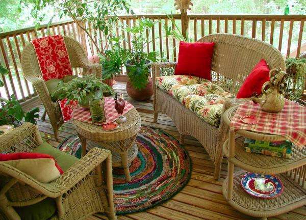 Relax na verandě online puzzle