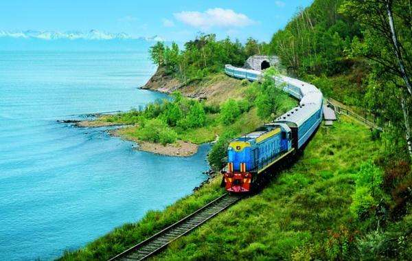 Трансибирска железница онлайн пъзел