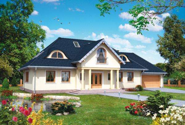 Manor house design jigsaw puzzle online