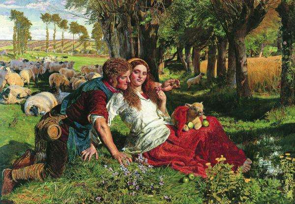 shepherdess, country courtship online puzzle